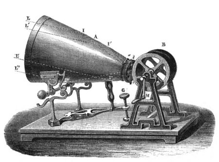 Cours de physique de l ecole Polytechnique - ed 2 vol 2 1868 p509 - phonautograph.jpg