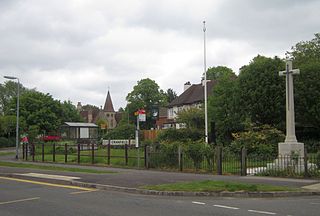 Cranfield Village near Milton Keynes, England