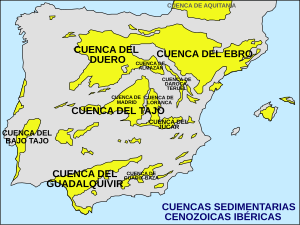 Resultado de imagen de cenozoico Península Ibérica