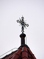 Polski: Czulice - kościół pw. Świętego Mikołaja - detal English: Saint Nicholas church in Czulice - close up