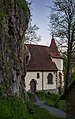 Dörzbach - St. Wendel zum Stein - Ansicht von Süden im letzten Abendlicht