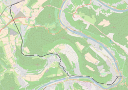 Section of the Wengerohr – Bernkastel-Kues railway line