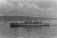 Along with her sister ship Almirante Lynch, and renamed BAE Eloy Alfaro (FM 01). Both ships were handed over by the Chilean Navy to the Navy of Ecuador on 18 April 2008.[21]