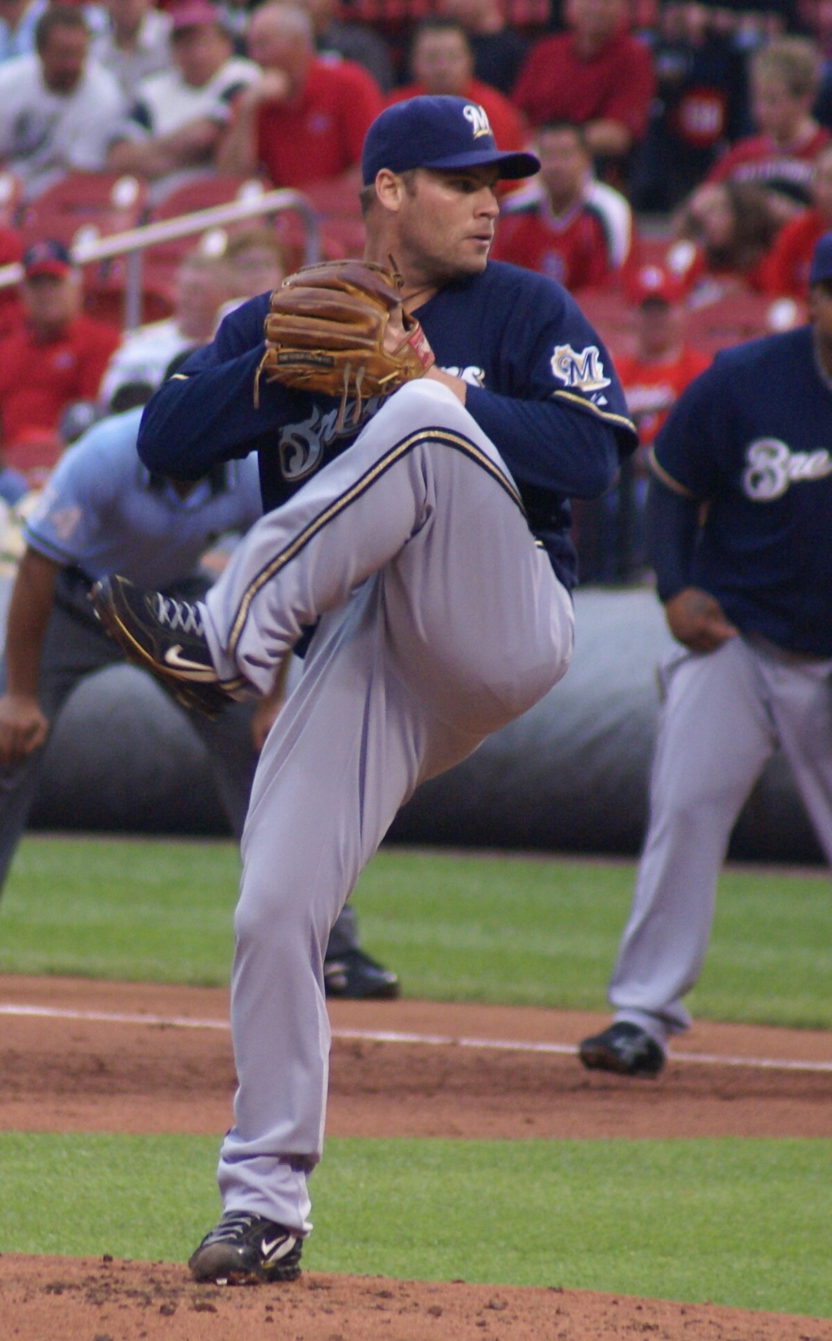 MILWAUKEE, WI - SEPTEMBER 03: Milwaukee Brewers starting pitcher