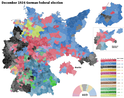 December 1924 German federal election by District.svg