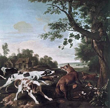 The Fox Hunt, Alexandre-François Desportes, France, 1720