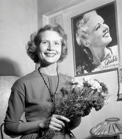 Doris Svedlund 1955.