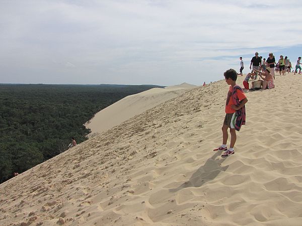 English: The Dune of Pilat (Gironde, France). Français : La dune du Pilat (Gironde, France).