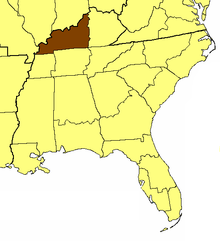 Standort der Diözese Kentucky