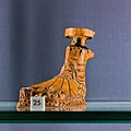 East Greek plastic aryballos - left foot wearing sandal - Wien KHM AS V 1788