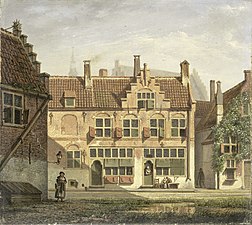 Une rue de Amersfoort (1826)