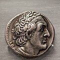 Egypt - king Ptolemaios I - 305-283 BC - silver tetradrachm - head of Ptolemaios I - eagle on thunderbolt - München GL