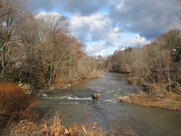 Eighteen Mile Creek in Hamburg