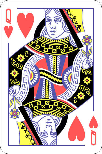File English Pattern Queen Of Hearts Svg Wikimedia Commons