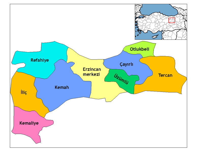 File:Erzincan districts.png