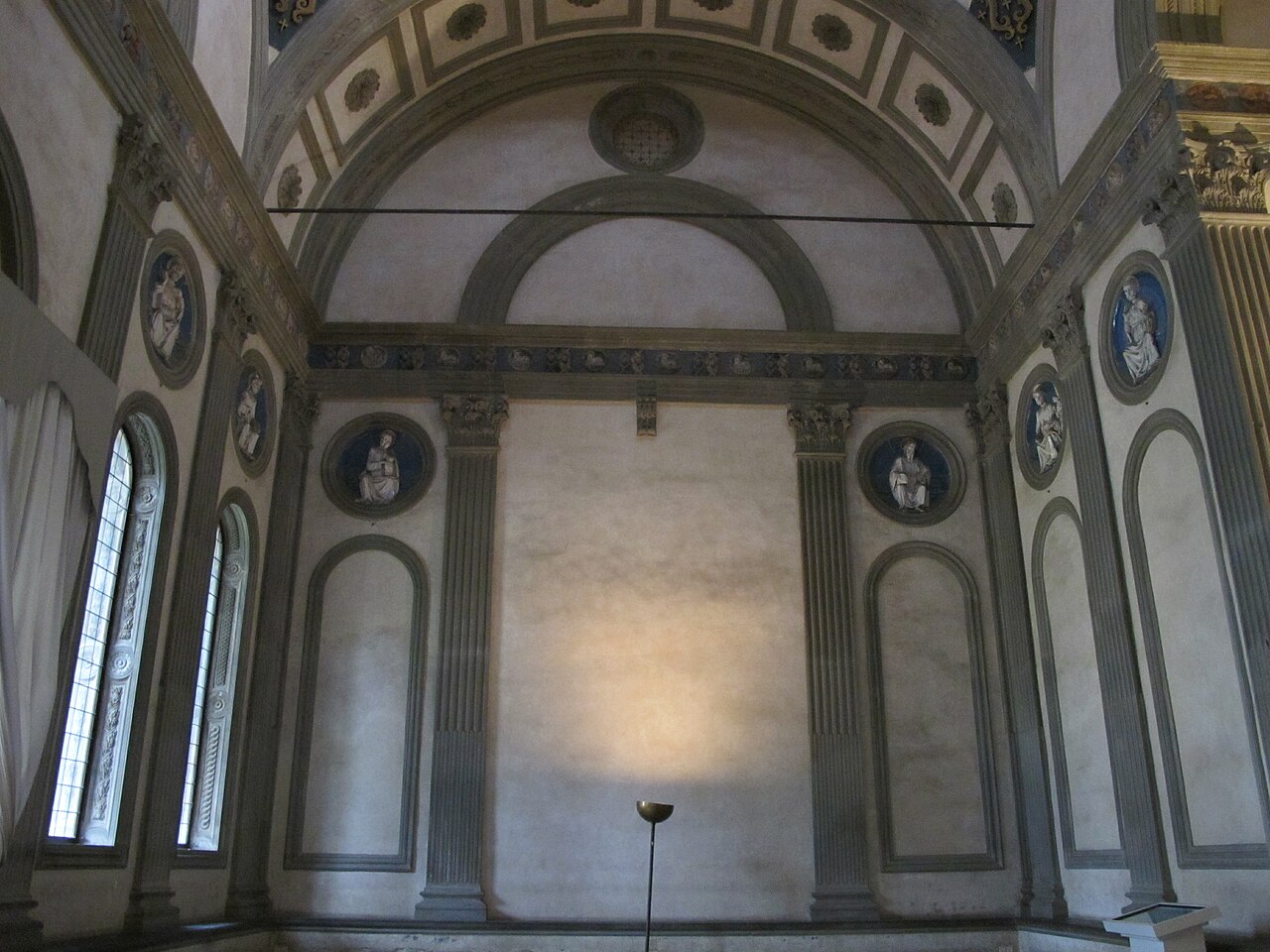 La cappella Pazzi, interno, Firenze