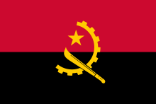 Description de l'image Flag of Angola.svg.