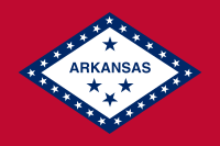 Drapeau de l'Arkansas