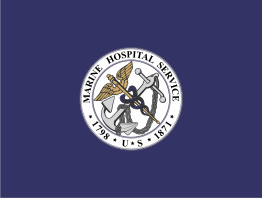 Flag of the Marine Hospital Service Flag of the United States Marine Hospital Service.svg