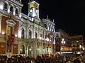 La Cofradía de la Orden Franciscana Seglar en la Plaza Mayor