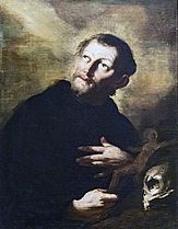 Portrait de saint Philippe Néri.
