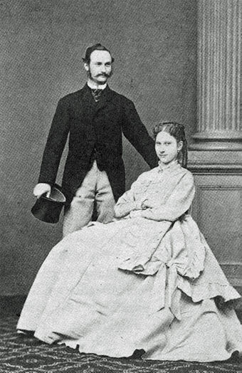 Crown Prince Frederick and Princess Louise of Sweden