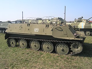 <span class="mw-page-title-main">GT-MU</span> Amphibious armored personnel carrier