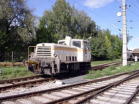 Diesellokomotiv nr. 7 til sementfabrikken i Gmünde (Østerrike) - tidligere diesellokomotiv 2060.023 (ÖBB). 2007