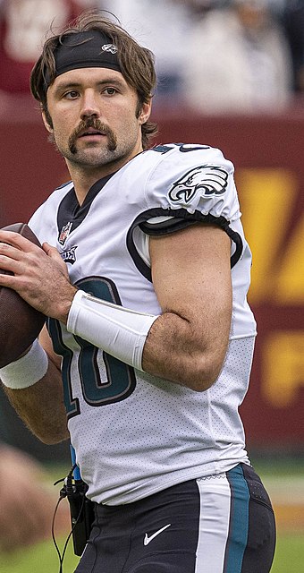 Minshew with the Eagles in 2022