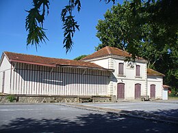 La gare d'Arès.