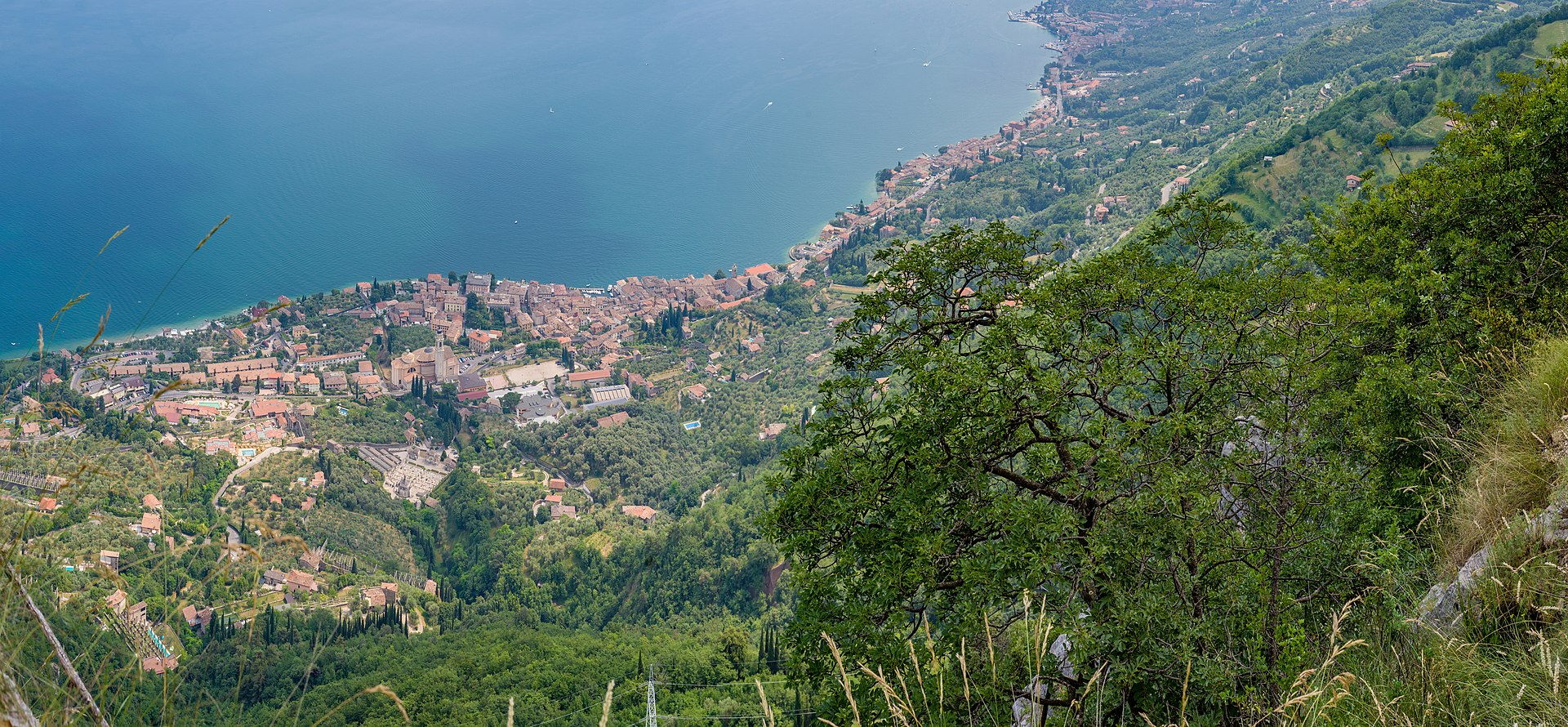 Skyline of Gargnano