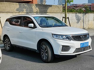 <span class="mw-page-title-main">Geely Yuanjing X6</span> Motor vehicle