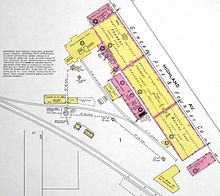 Sanborn Fire Map of General Pipe and Foundry complex, Atlanta, 1911 General pipe and foundry co 1911.jpg