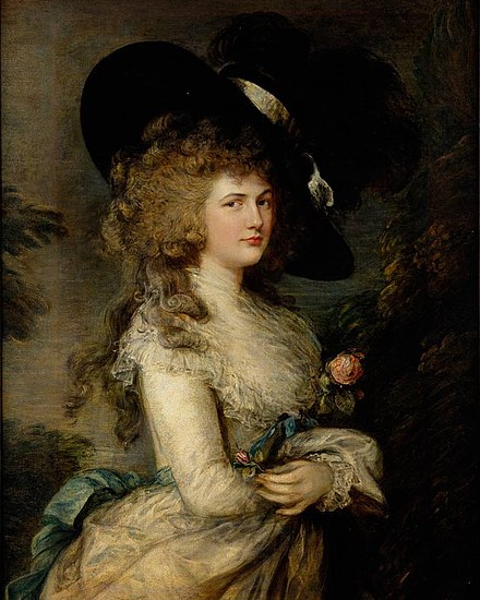 Lady Georgiana Cavendish, (1727–1788), an English socialite from the late 18th century