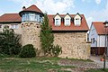 In Wohnhaus verbaute Stadtmauer am Malefizturm Gerbergasse 38 (Lage)