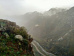 Dashtak Gorge on the Tartar River, from Kalbajar