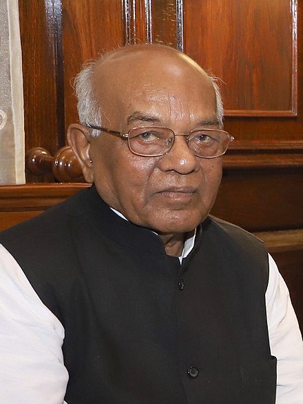 Governor of Haryana Satyadev Narayan Arya in August 2018.JPG