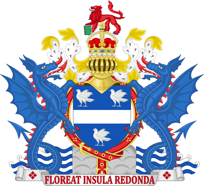 File:Greater coat of arms of the Kingdom of Redonda.svg