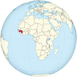 Guinea on the globe (Africa centered).svg
