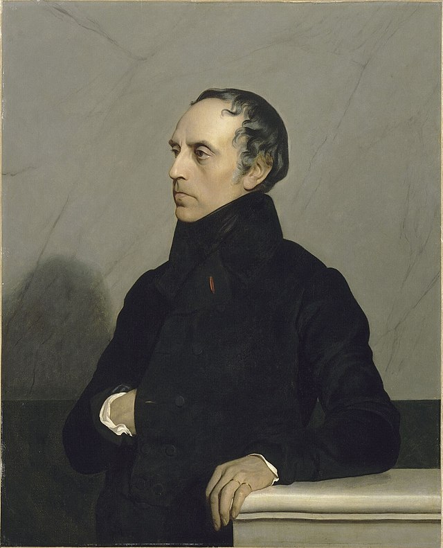 portrait de François Guizot par Jehan Georges Vibert