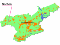 Position of Nochen in the map of Gummersbach