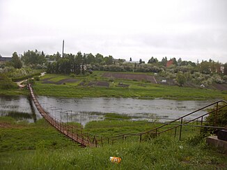 Ponte Mūsa perto de Bauska