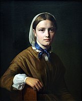 妹の肖像画(1854)