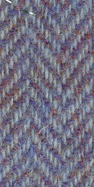 Harris tweed, herringbone pattern