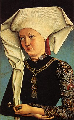 Gurki Hemma arcképe, Sebald Bopp festménye, 1510 körül