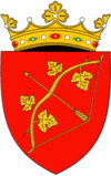 フンチェシュティ県の紋章
