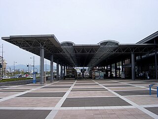 Hiroshima Port Station railway station in Hiroshima, Hiroshima prefecture, Japan