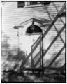 Historic American Buildings Survey, Arthur C. Haskell, Photographer. 1937. (c) Ext- Detail of Front (N.W.) Entrance, - Fisher-Whiting House, 218 Cedar Street, Dedham, Norfolk HABS MASS,11-DED,3-3.tif