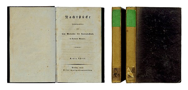 1817 short story collection Die Nachtstücke (The Night Pieces), Berlin