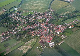 Hostouň in vogelvlucht (2012)